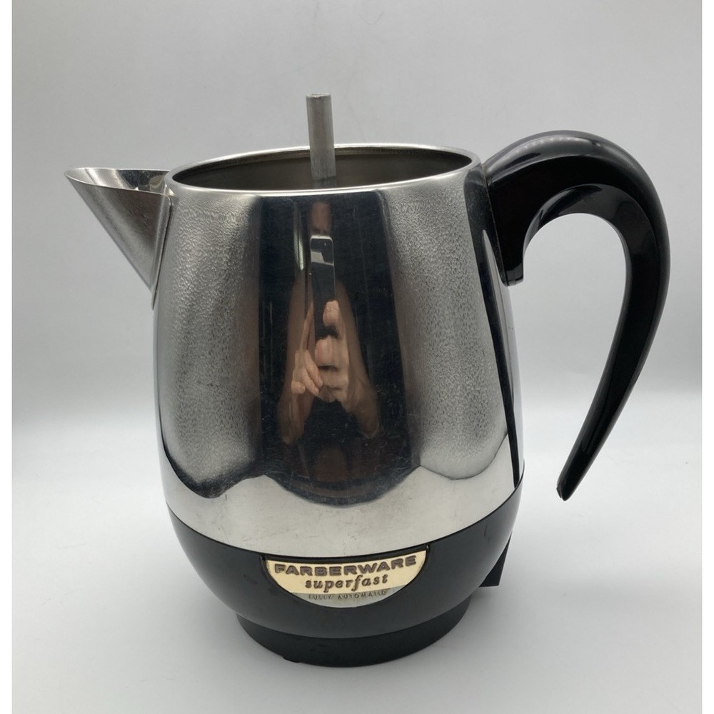 Vintage Superfast Farberware Fully Automatic 4C Coffee Percolator *Parts Only**